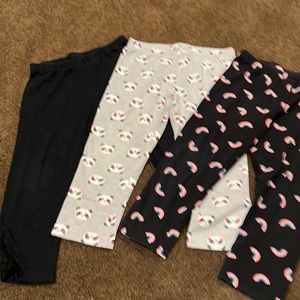 3 Girls capri leggings